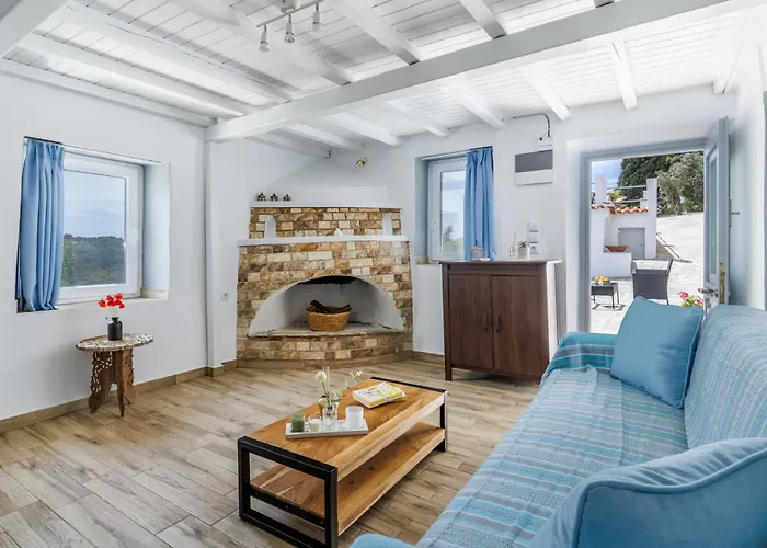 The Mountain Majesty Skopelos Town